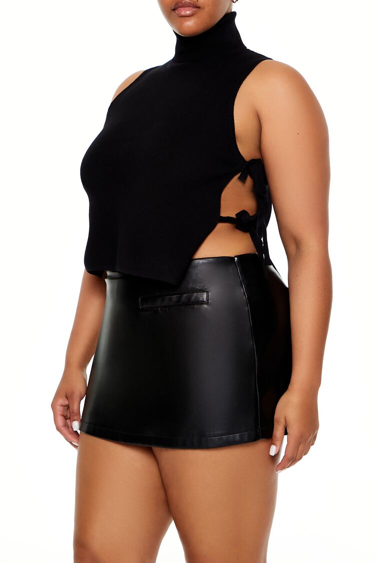 Plus Size Sweater-Knit Crop Top - Forever 21