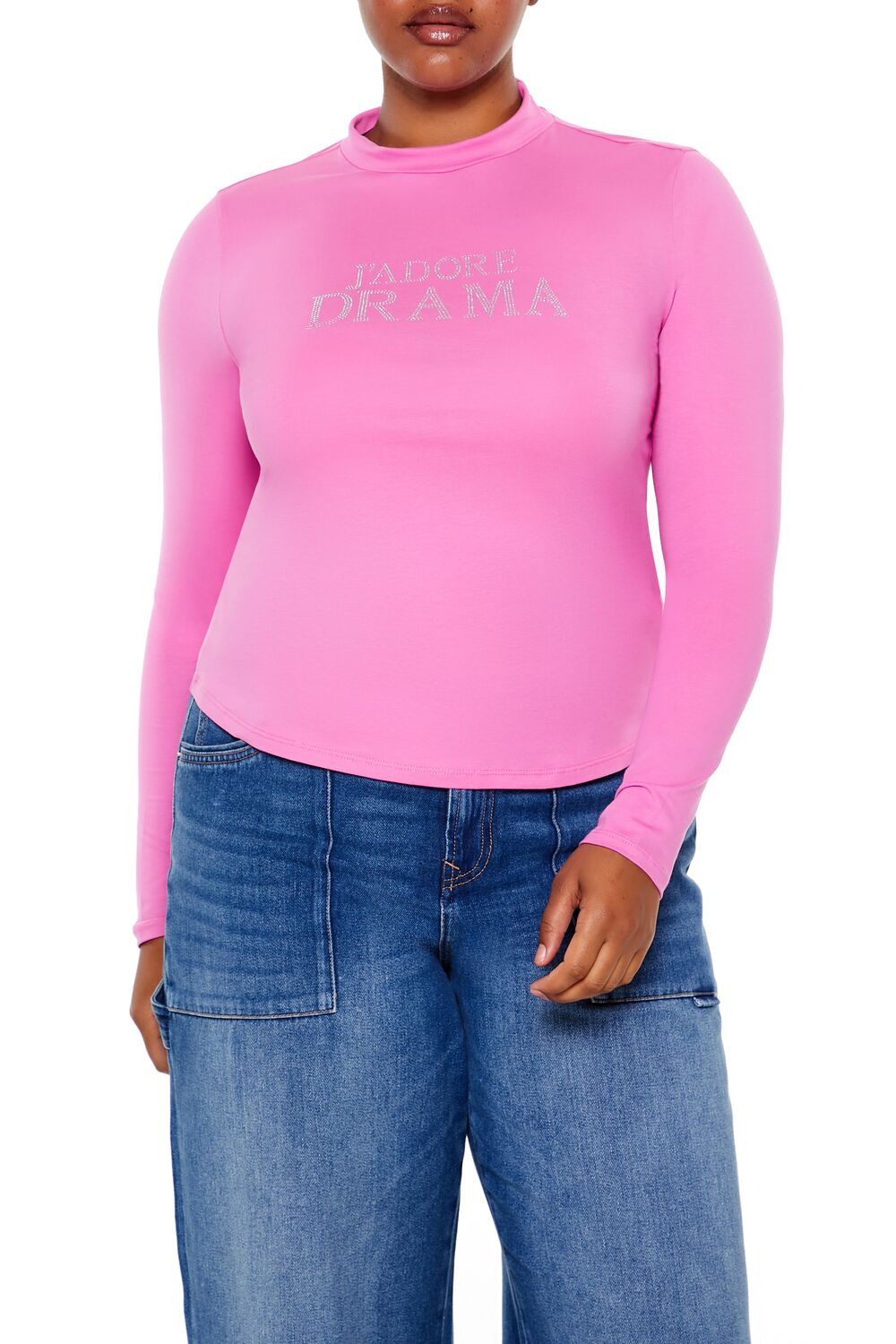 Plus Size Jadore Drama Top - Forever 21