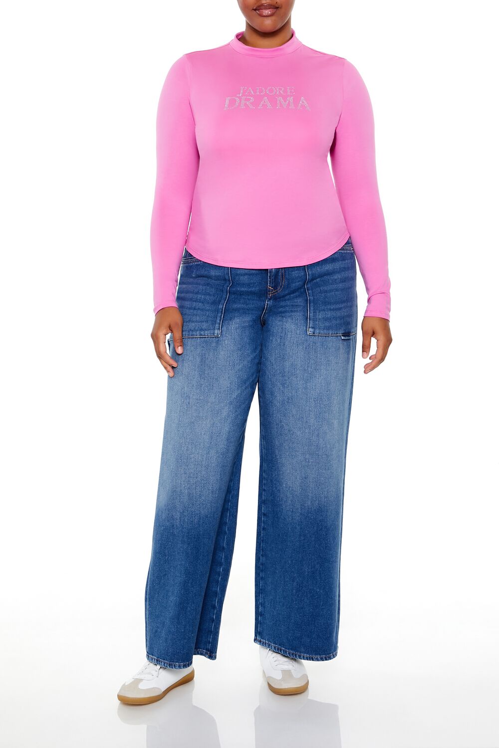 Plus Size Jadore Drama Top - Forever 21