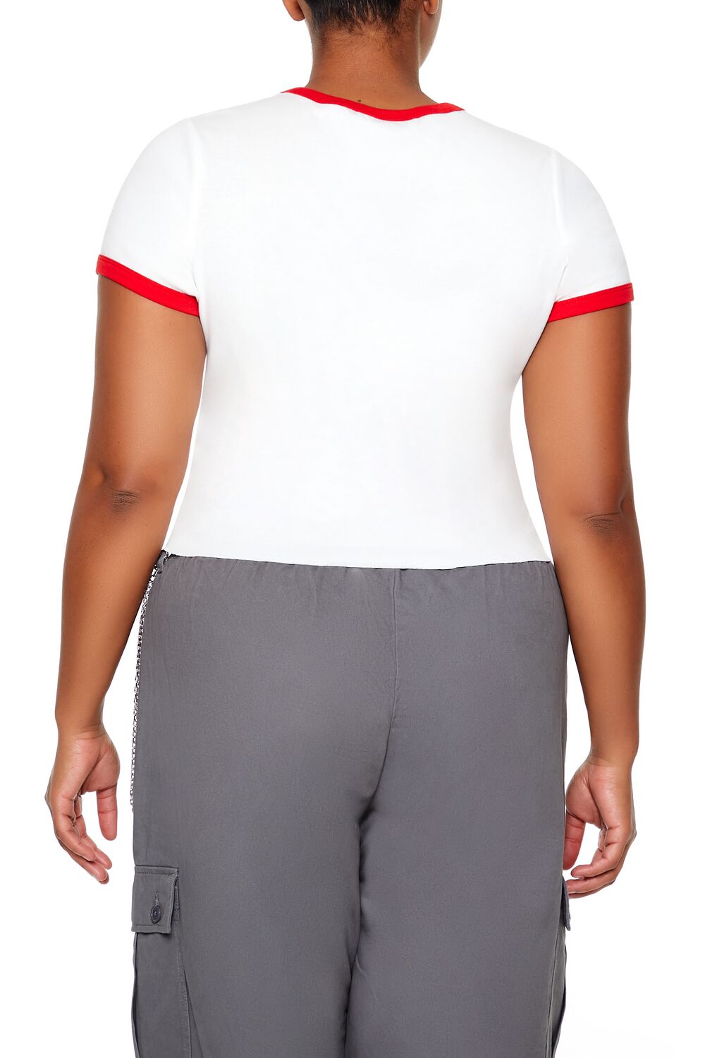 Plus Size Star Girl Ringer Tee - Forever 21