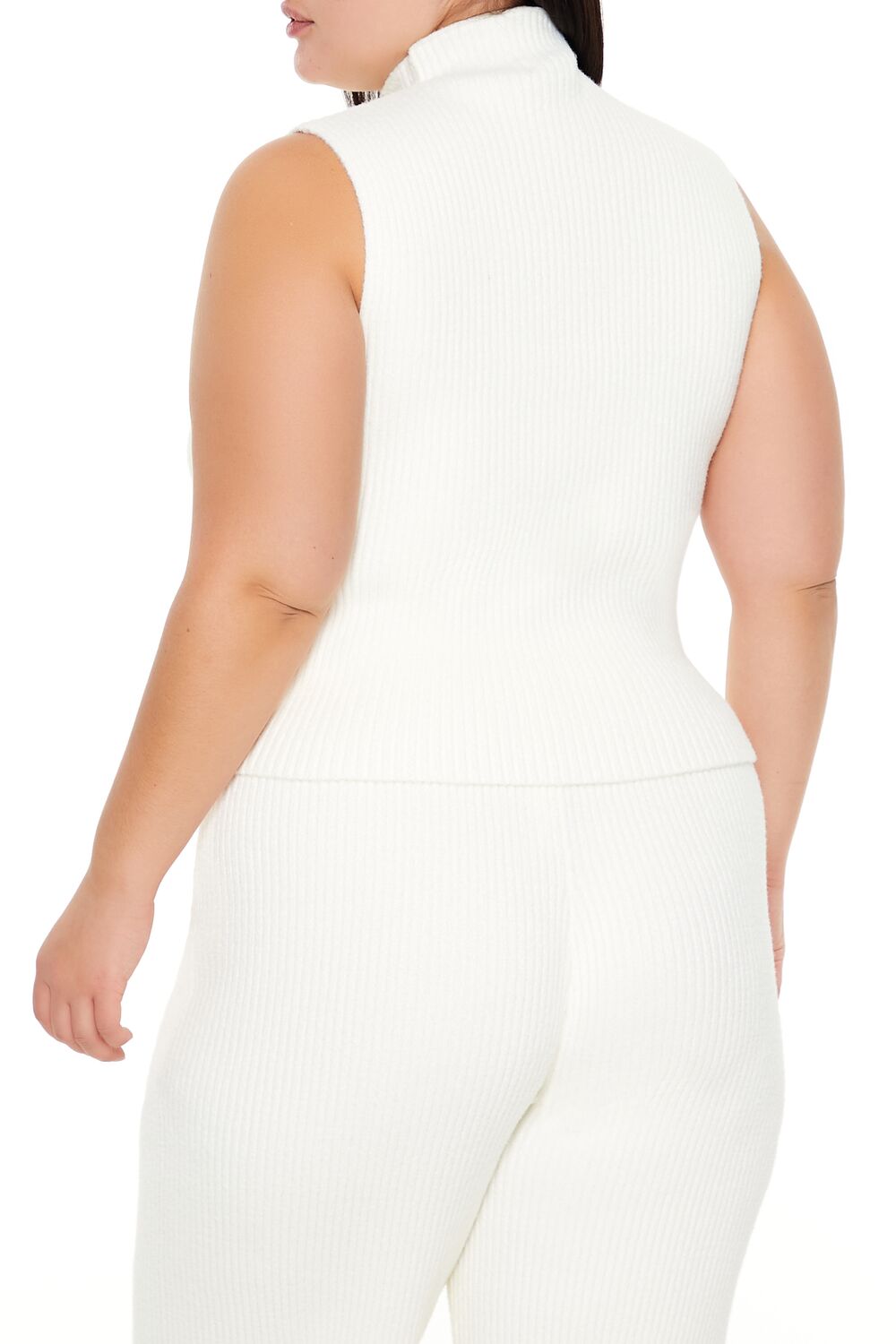 Plus Size Sweater-Knit Turtleneck Crop Top - Forever 21