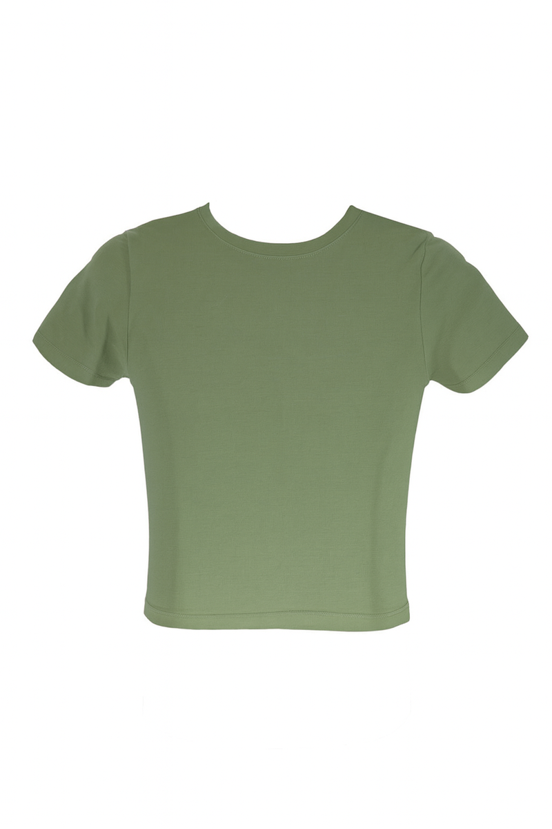 Plus Size Cropped Basic Tee - Forever 21