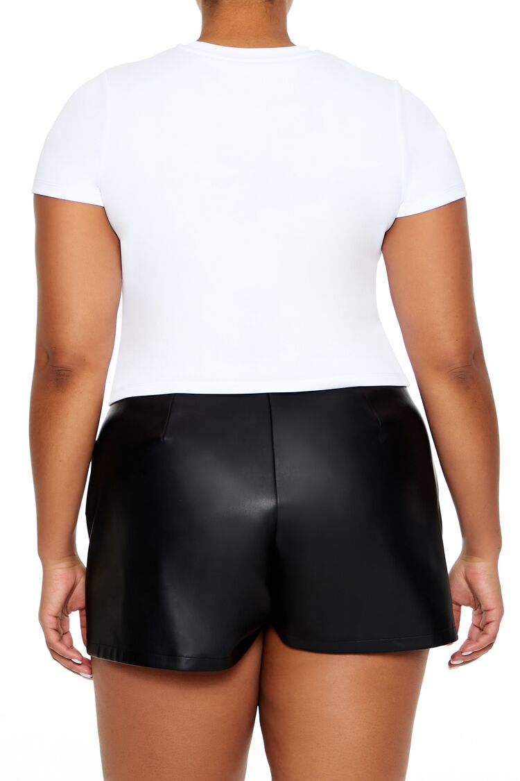 Plus Size Thinking About Puppies Tee - Forever 21