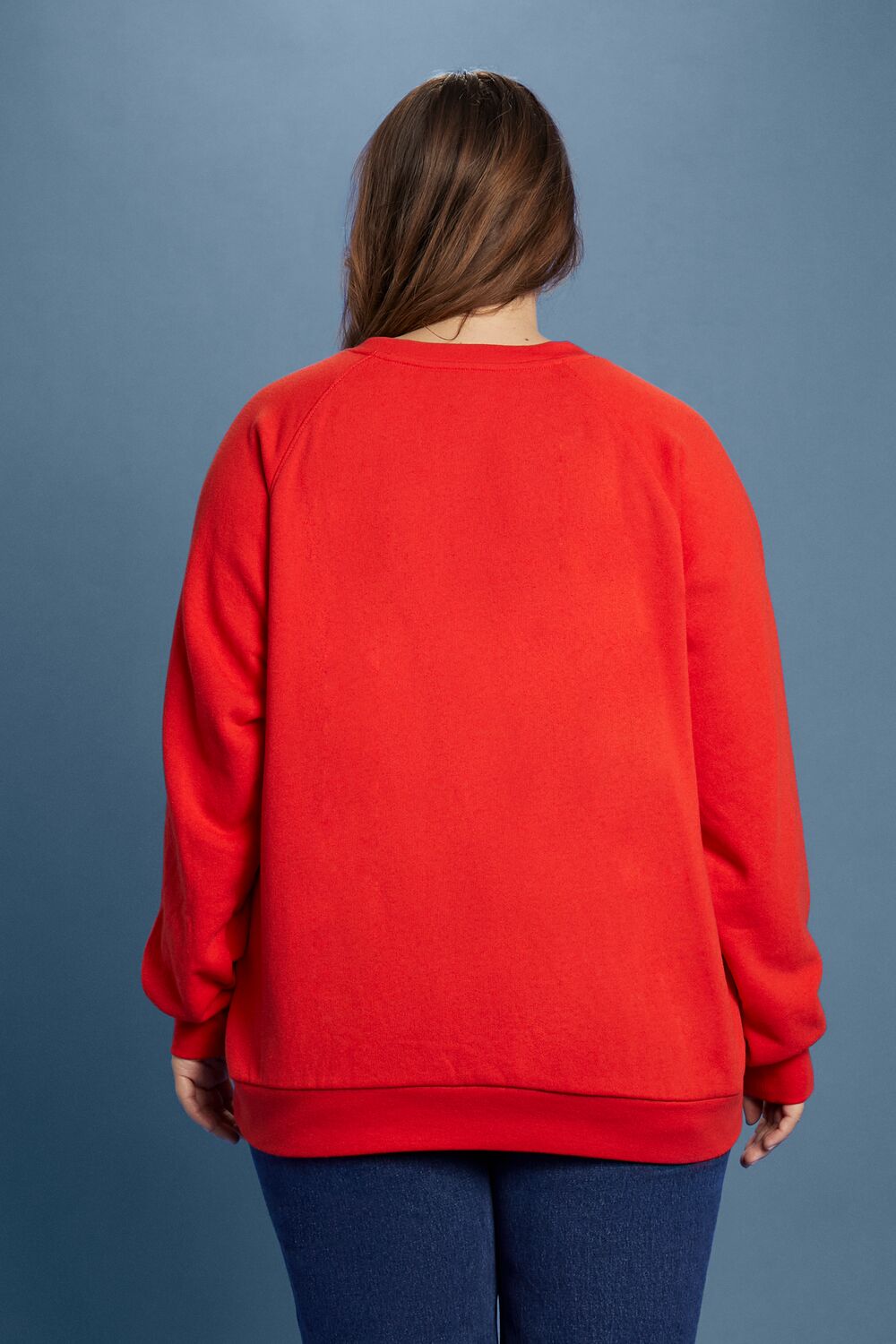 Plus Size Fleece Lee Graphic Pullover - Forever 21