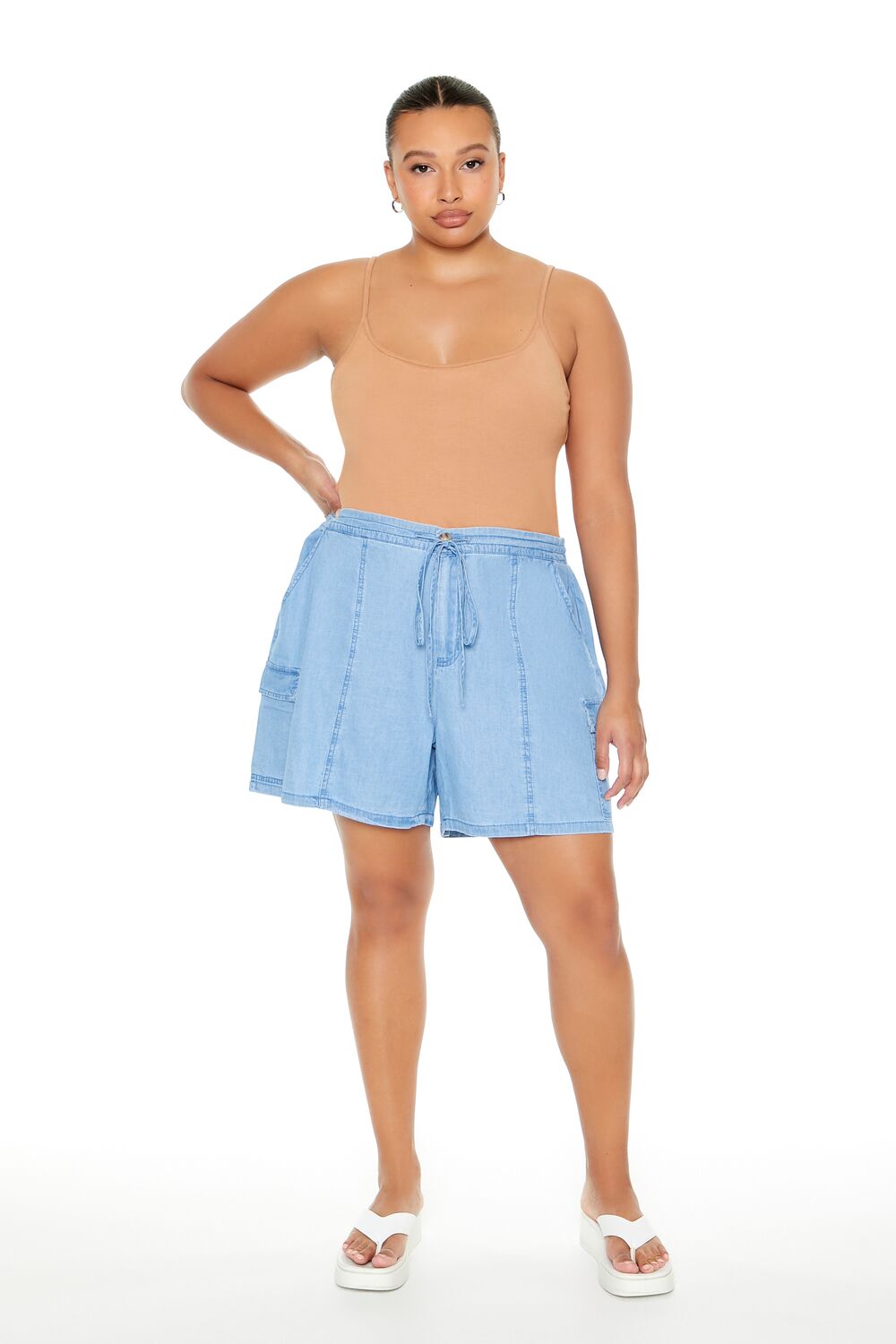 Plus Size Cami Bodysuit - Forever 21