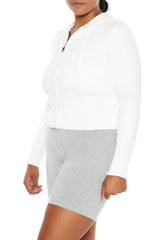 Plus Size California Zip-Up Sweater - Forever 21