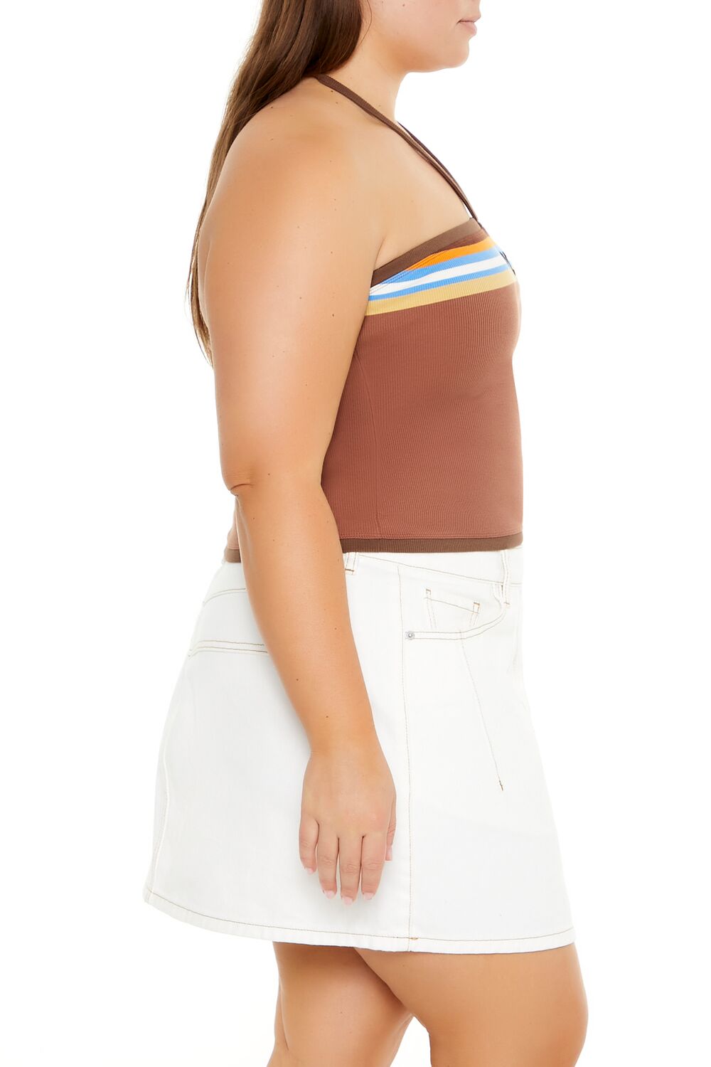 Plus Size NYC Halter Crop Top - Forever 21