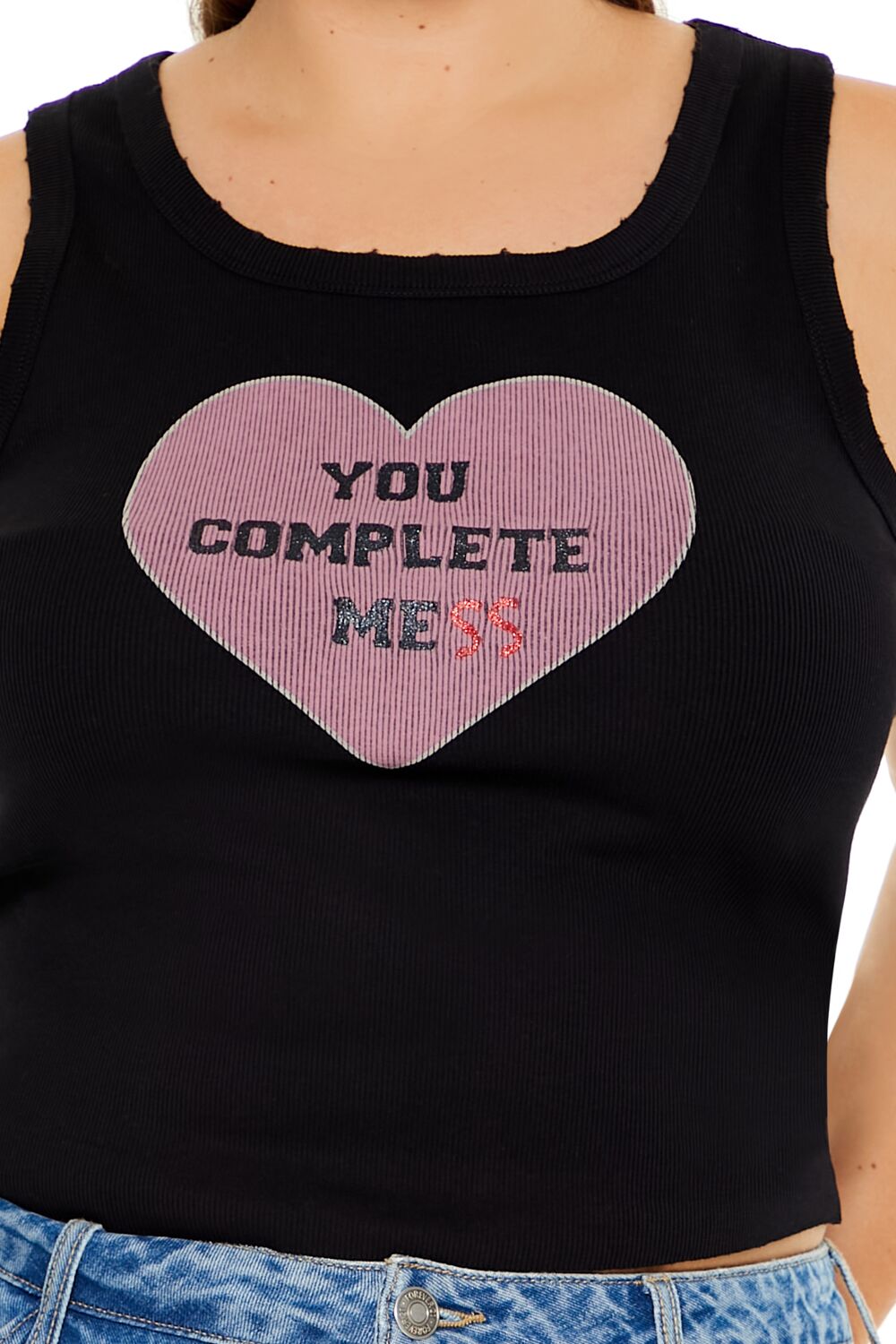 Plus Size Complete Mess Tank Top - Forever 21