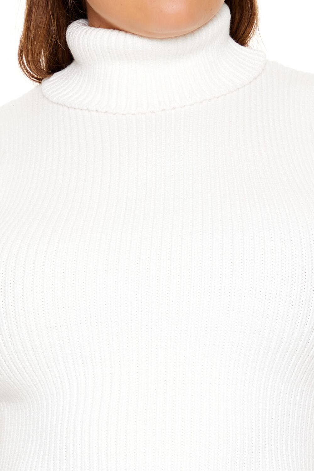 Plus Size Turtleneck Sweater-Knit Tank Top - Forever 21