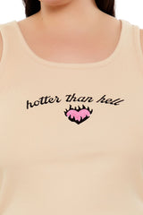 Plus Size Hotter Than Hell Tank Top - Forever 21