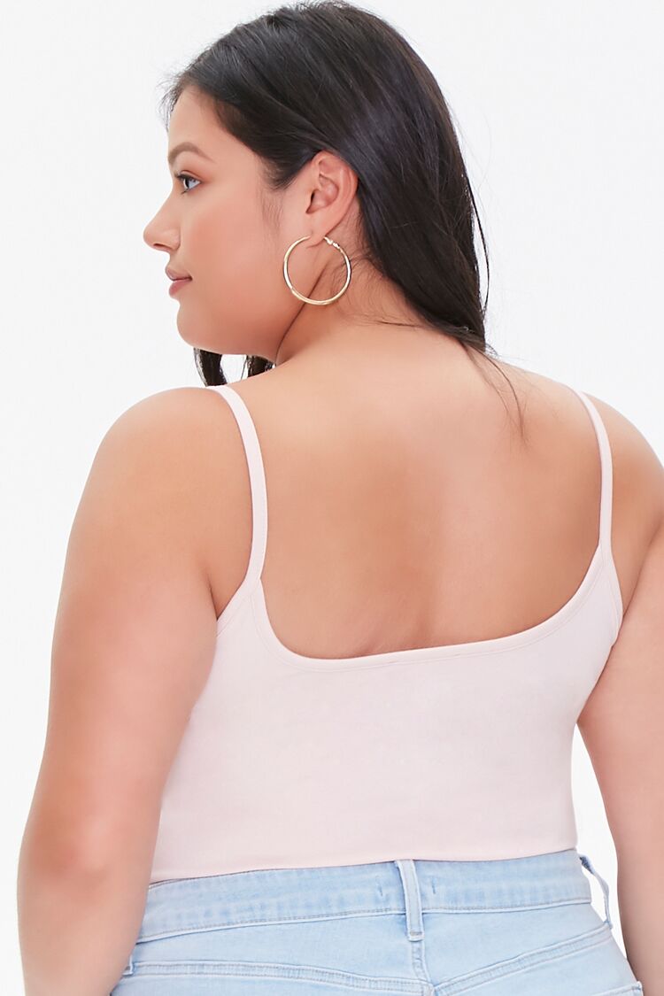 Plus Size Basic Cami Bodysuit - Forever 21