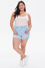 Plus Size Basic Cami Bodysuit - Forever 21