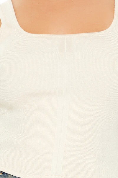 Plus Size Sweater-Knit Tank Top - Forever 21