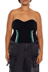 Plus Size Embroidered Tube Top - Forever 21