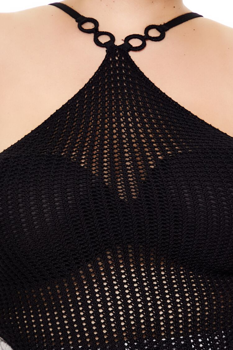 Plus Size O-Ring Sweater-Knit Cami - Forever 21