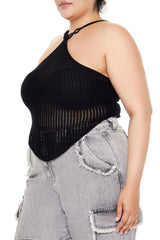 Plus Size O-Ring Sweater-Knit Cami - Forever 21