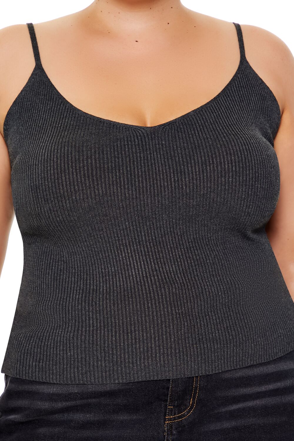 Plus Size Sweater-Knit Cami - Forever 21
