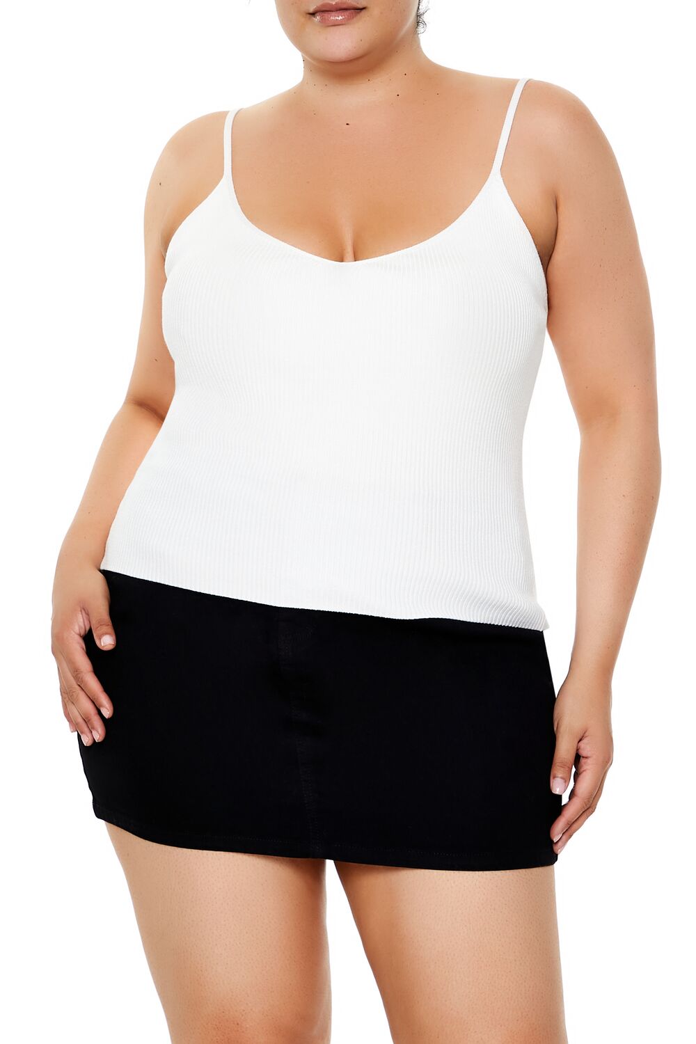 Plus Size Sweater-Knit Cami - Forever 21