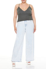 Plus Size Sweater-Knit Cami - Forever 21