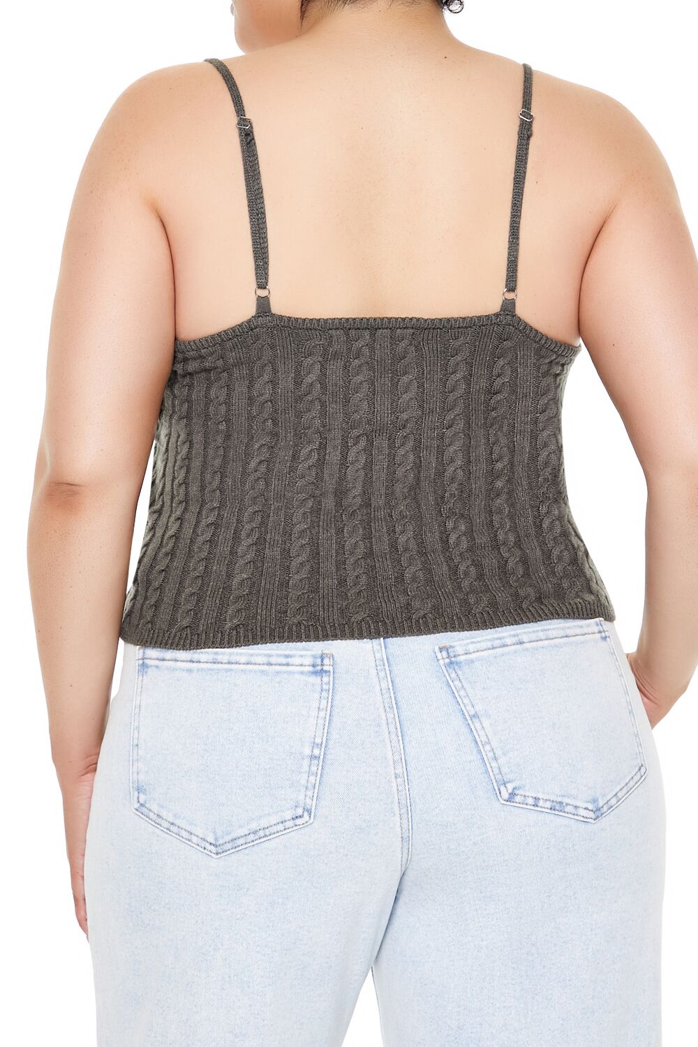 Plus Size Sweater-Knit Cami - Forever 21