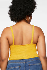 Plus Size Sweater-Knit Cropped Cami - Forever 21