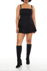Plus Size Poplin Smocked Cami - Forever 21