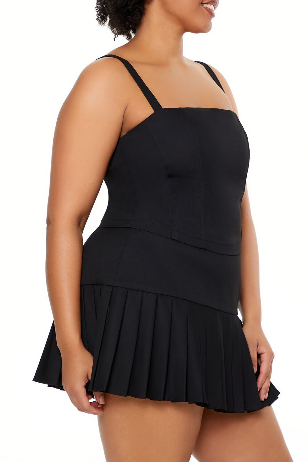 Plus Size Poplin Smocked Cami - Forever 21