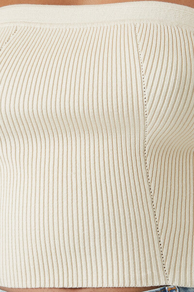 Plus Size Sweater-Knit Tube Top - Forever 21