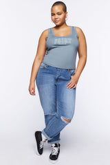 Plus Size Fairy Graphic Tank Top - Forever 21