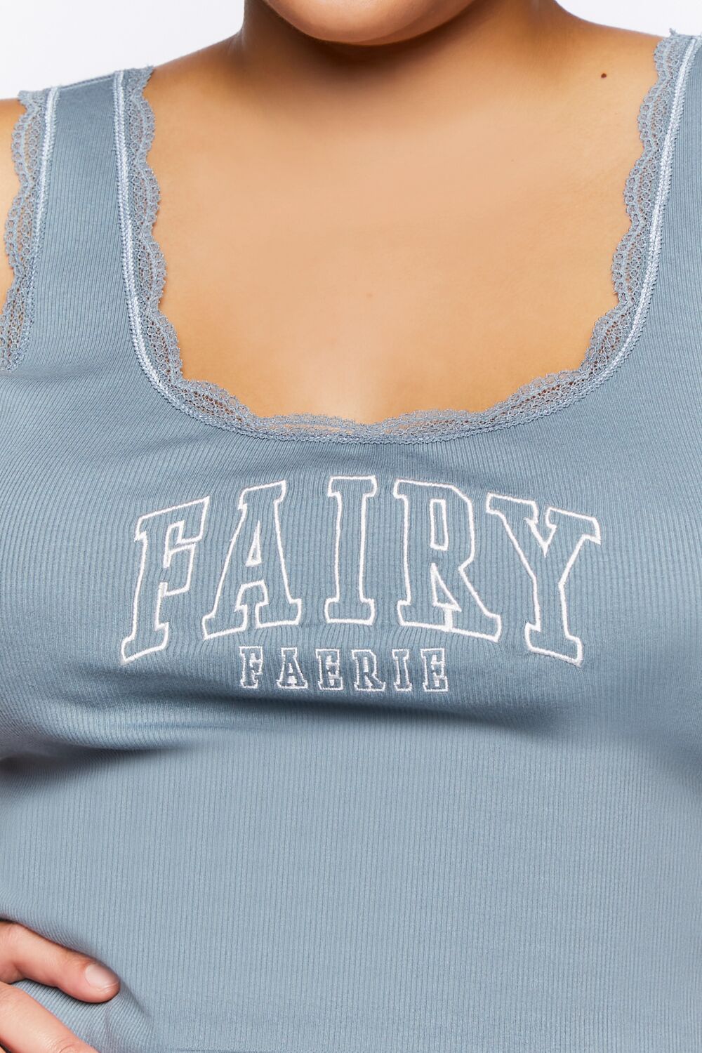 Plus Size Fairy Graphic Tank Top - Forever 21