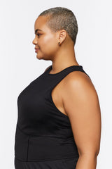 Plus Size Active Cropped Tank Top - Forever 21