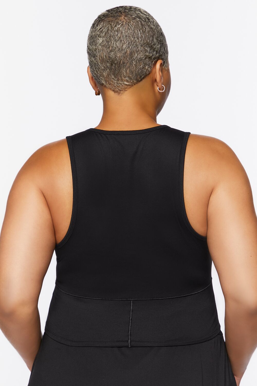Plus Size Active Cropped Tank Top - Forever 21