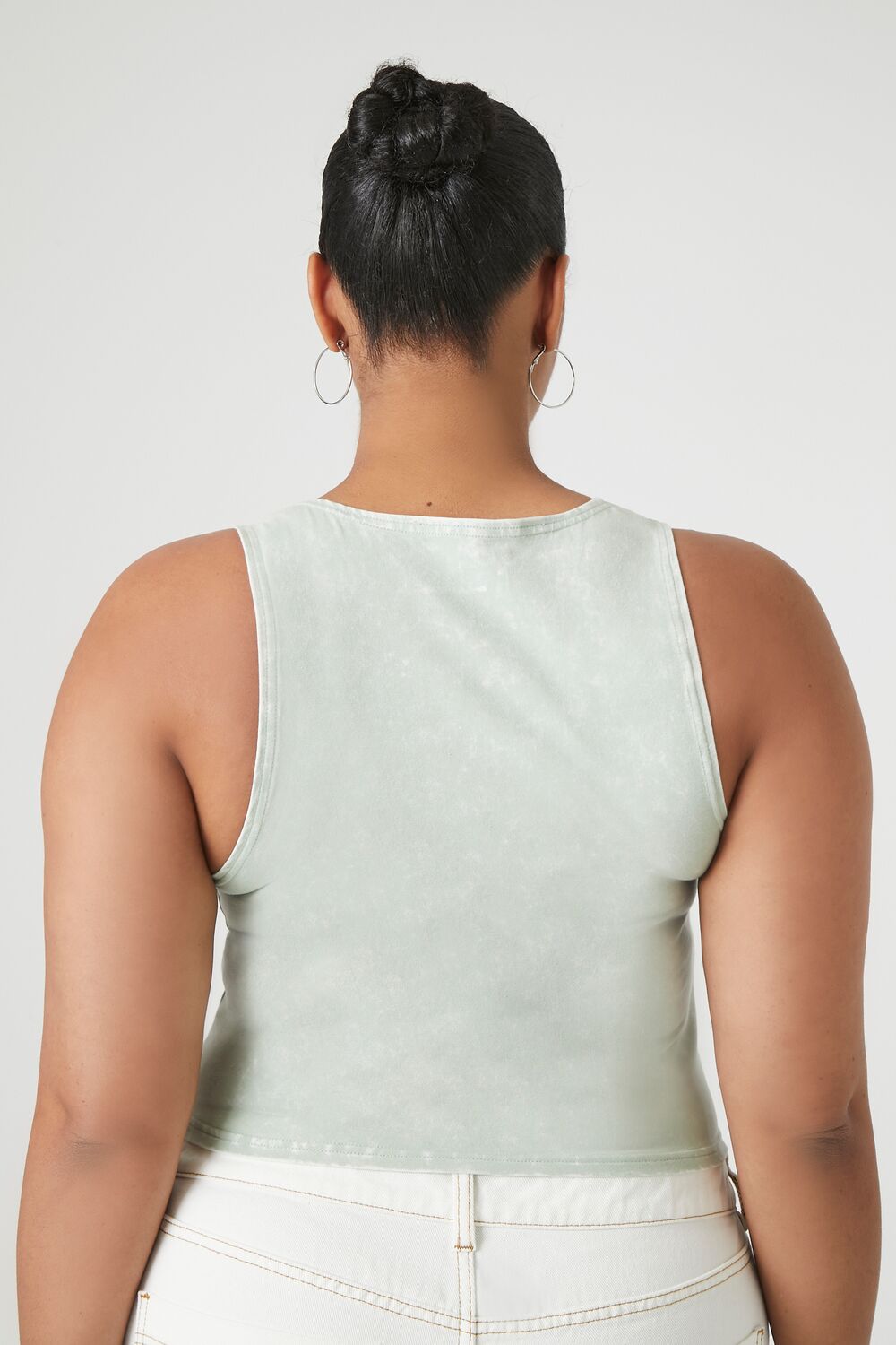 Plus Size Cropped Tank Top - Forever 21
