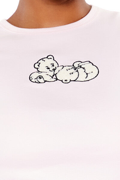 Plus Size Polar Bear Baby Tee - Forever 21