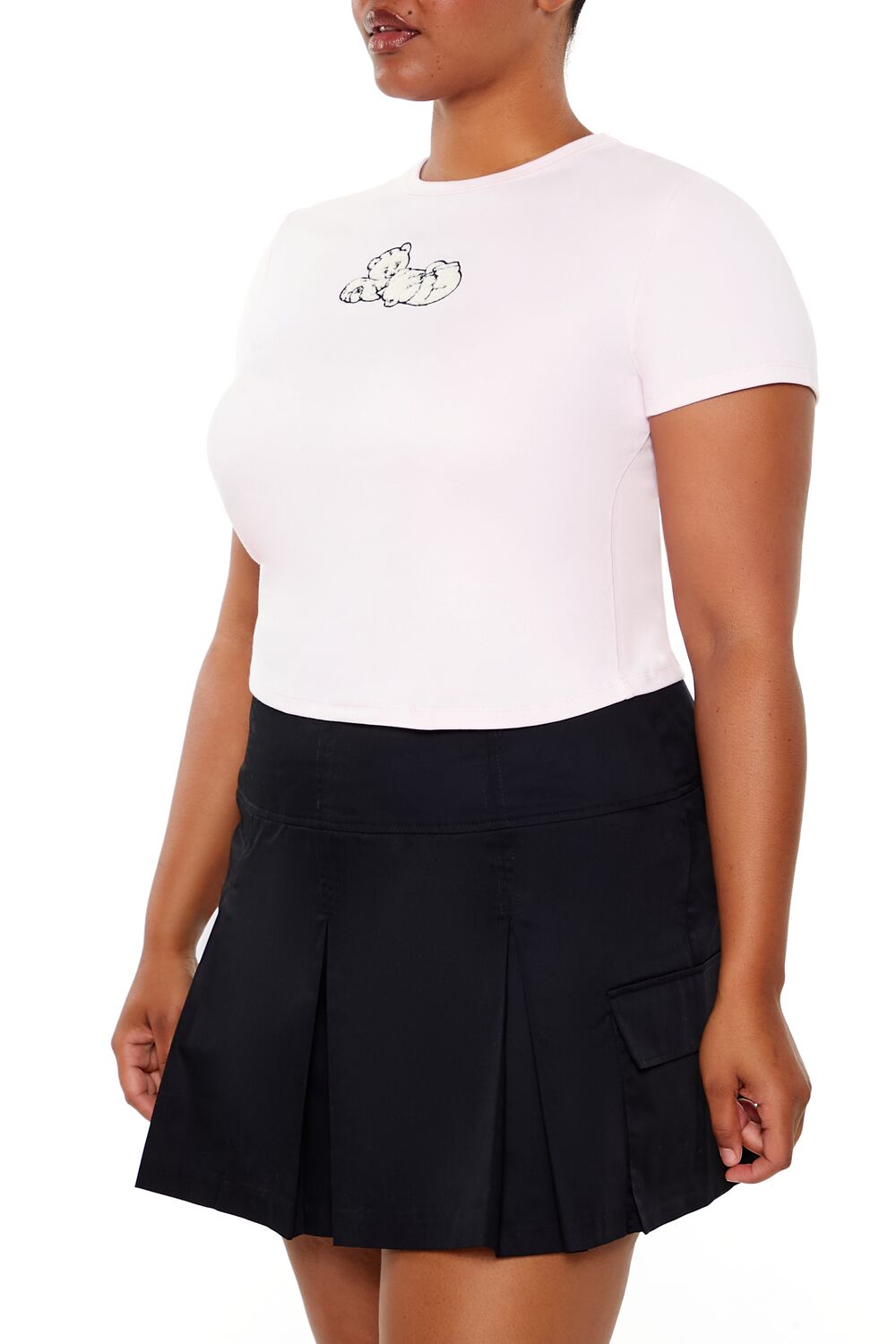 Plus Size Polar Bear Baby Tee - Forever 21