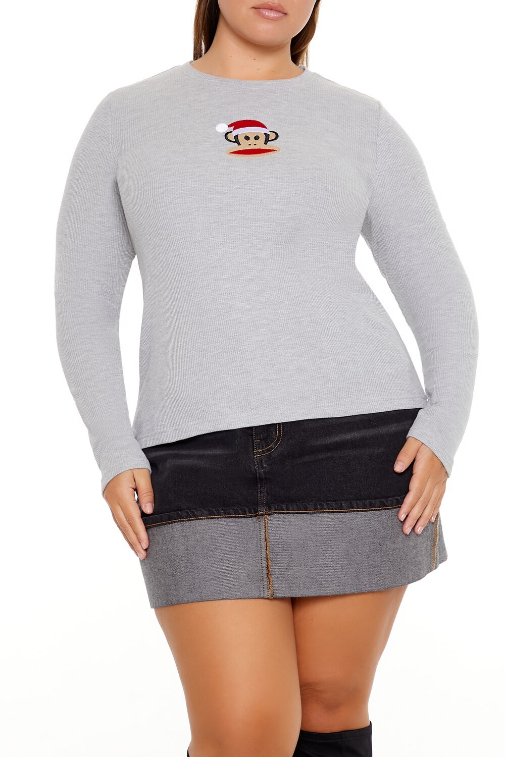 Plus Size Paul Frank Thermal Top - Forever 21
