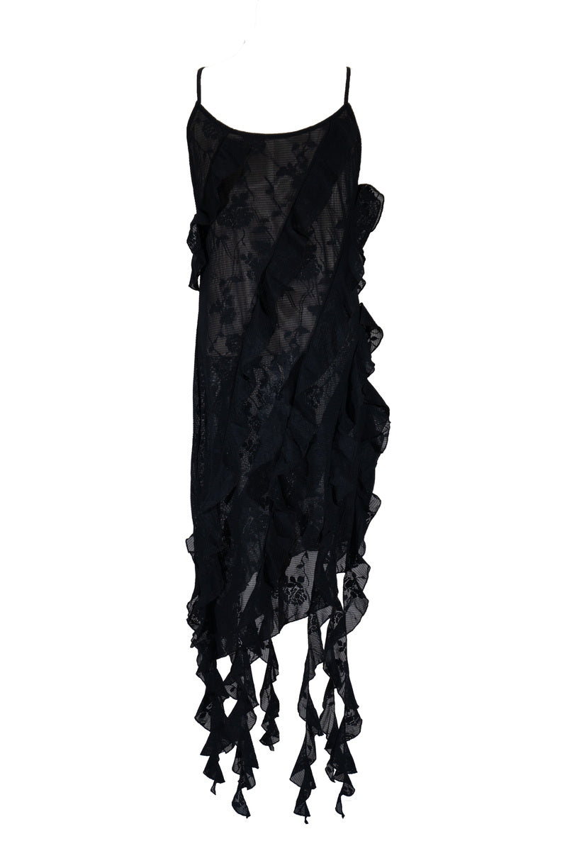Plus Size Cascading Ruffle Dress - Forever 21