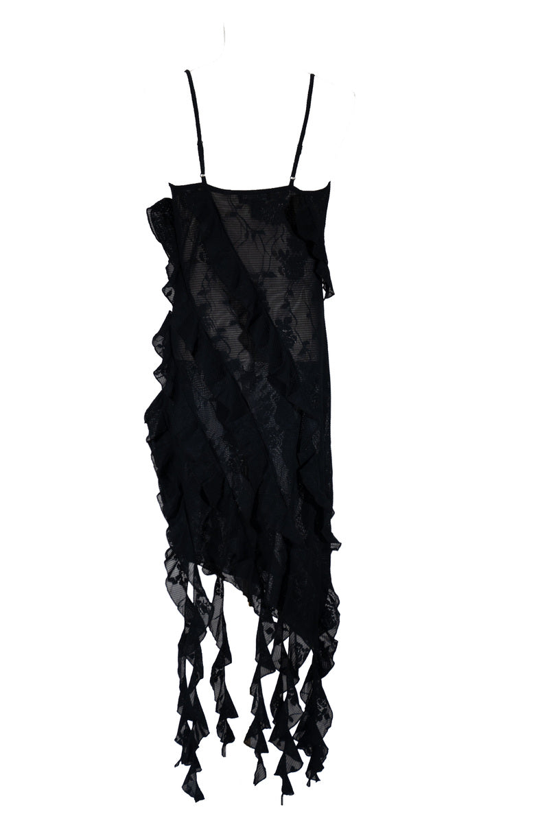 Plus Size Cascading Ruffle Dress - Forever 21