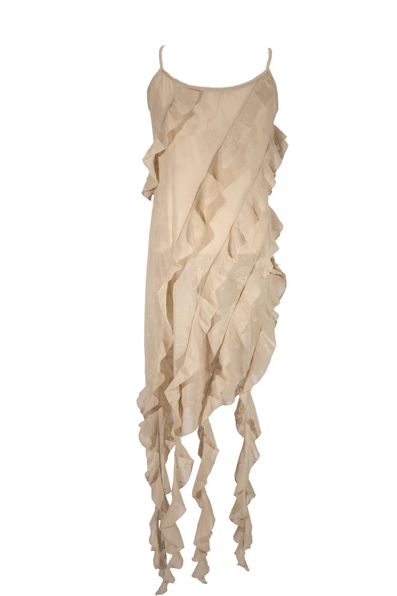 Plus Size Cascading Ruffle Dress - Forever 21