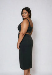 Plus Size Cutout Bodycon Midi Dress - Forever 21