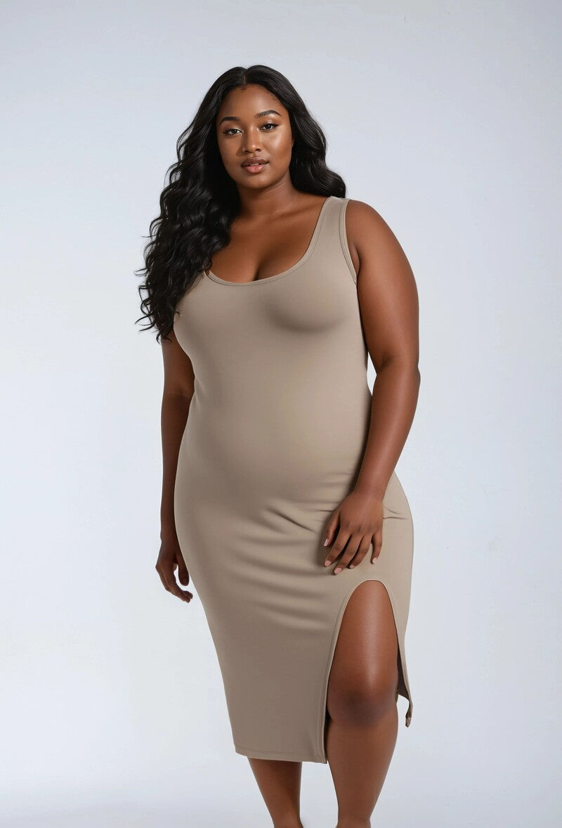 Plus Size Sleeveless Midi Dress - Forever 21