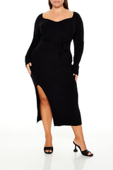 Plus Size Midi Sweater Dress - Forever 21