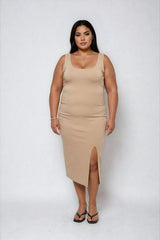Plus Size Ponte Knit Bodycon Midi Dress - Forever 21
