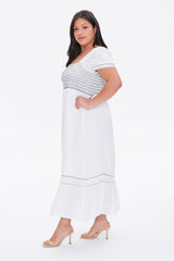 Plus Size Gauze Maxi Dress - Forever 21