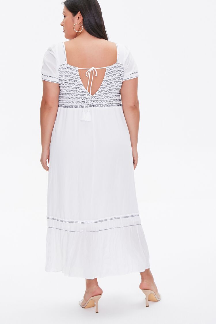 Plus Size Gauze Maxi Dress - Forever 21