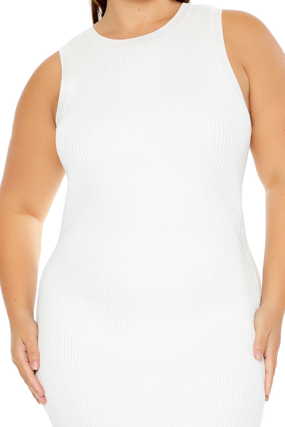 Plus Size Bodycon Midi Sweater Dress - Forever 21