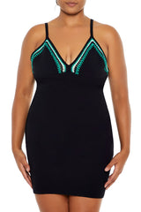 Plus Size Embroidered Sweater Dress - Forever 21