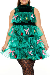 Plus Size Christmas Tree Holiday Dress - Forever 21
