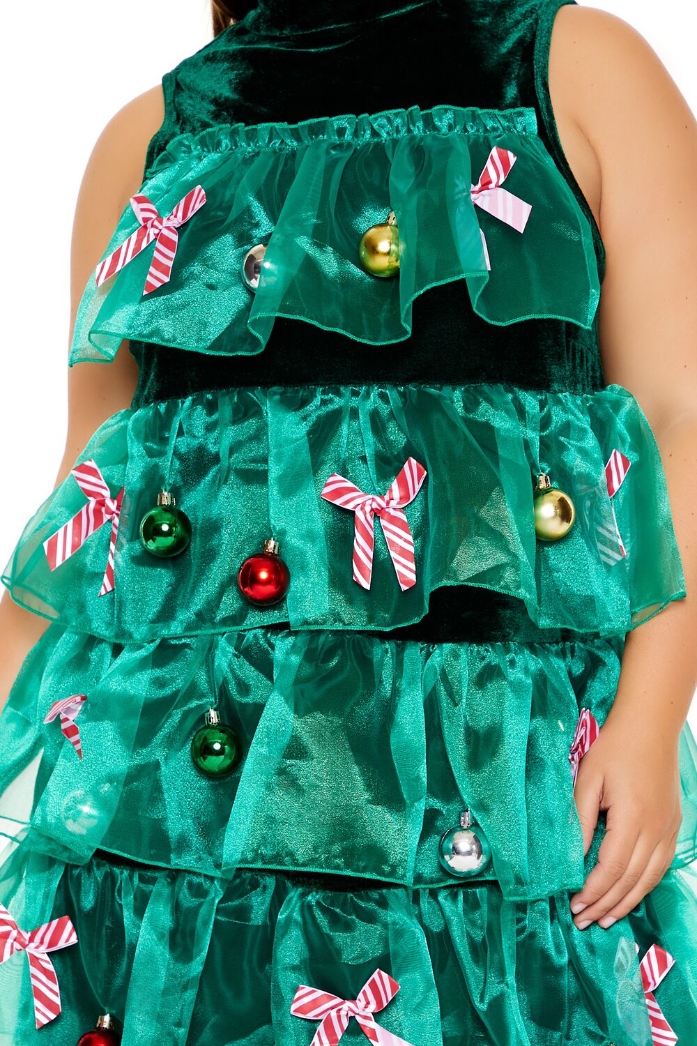 Plus Size Christmas Tree Holiday Dress - Forever 21