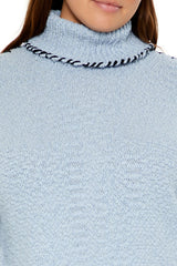 Plus Size Whipstitched Turtleneck Sweater - Forever 21